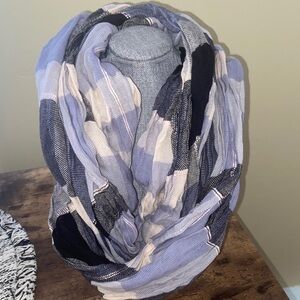 LOFT plaid Infinity Scarf